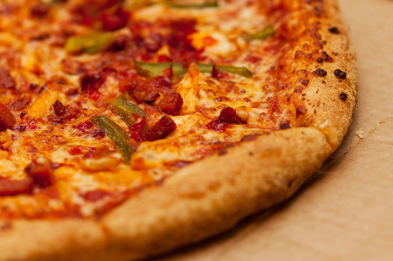 Pizza cuatro quesos